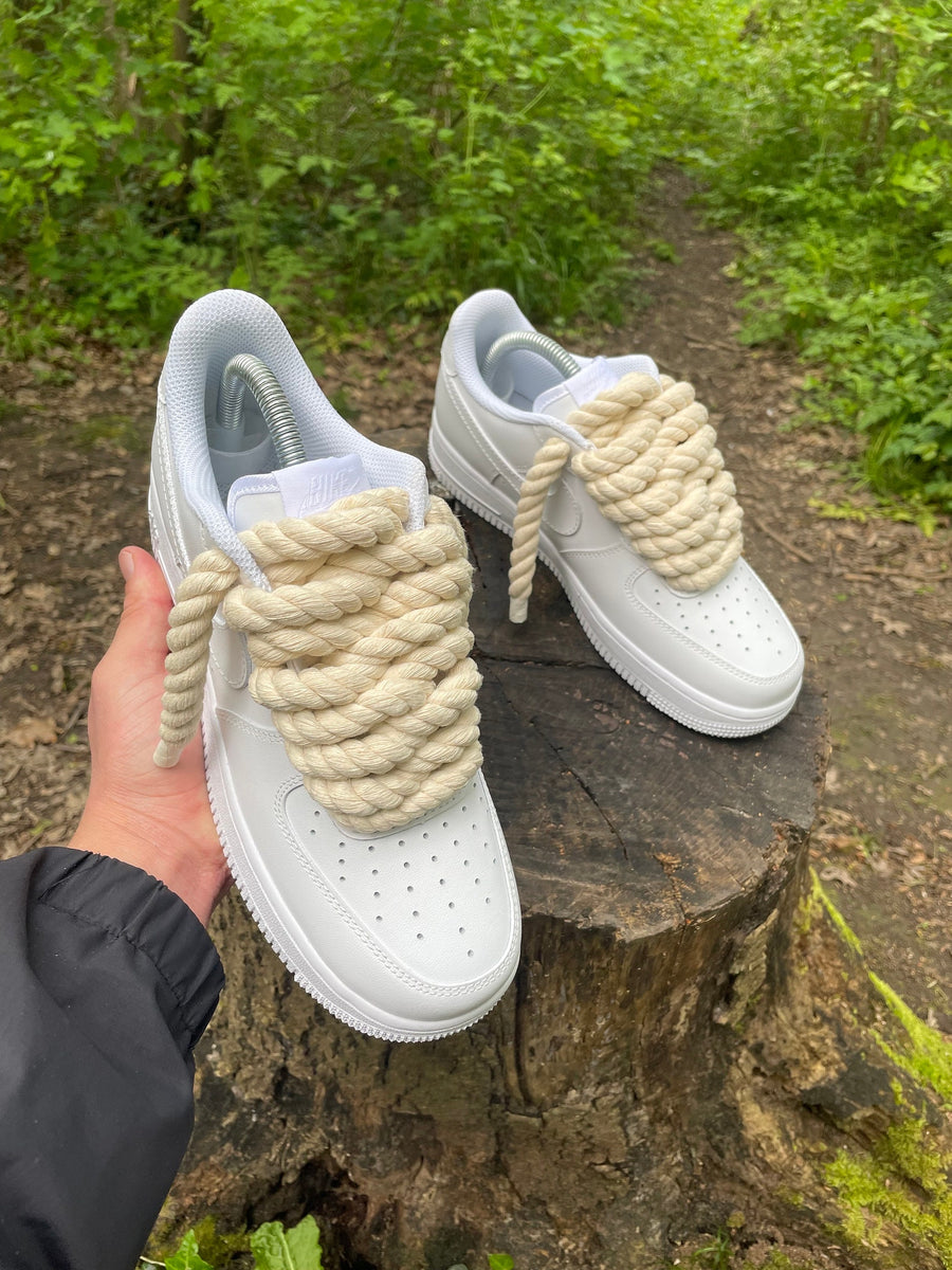 BEIGE ROPE’ AF1 Custom