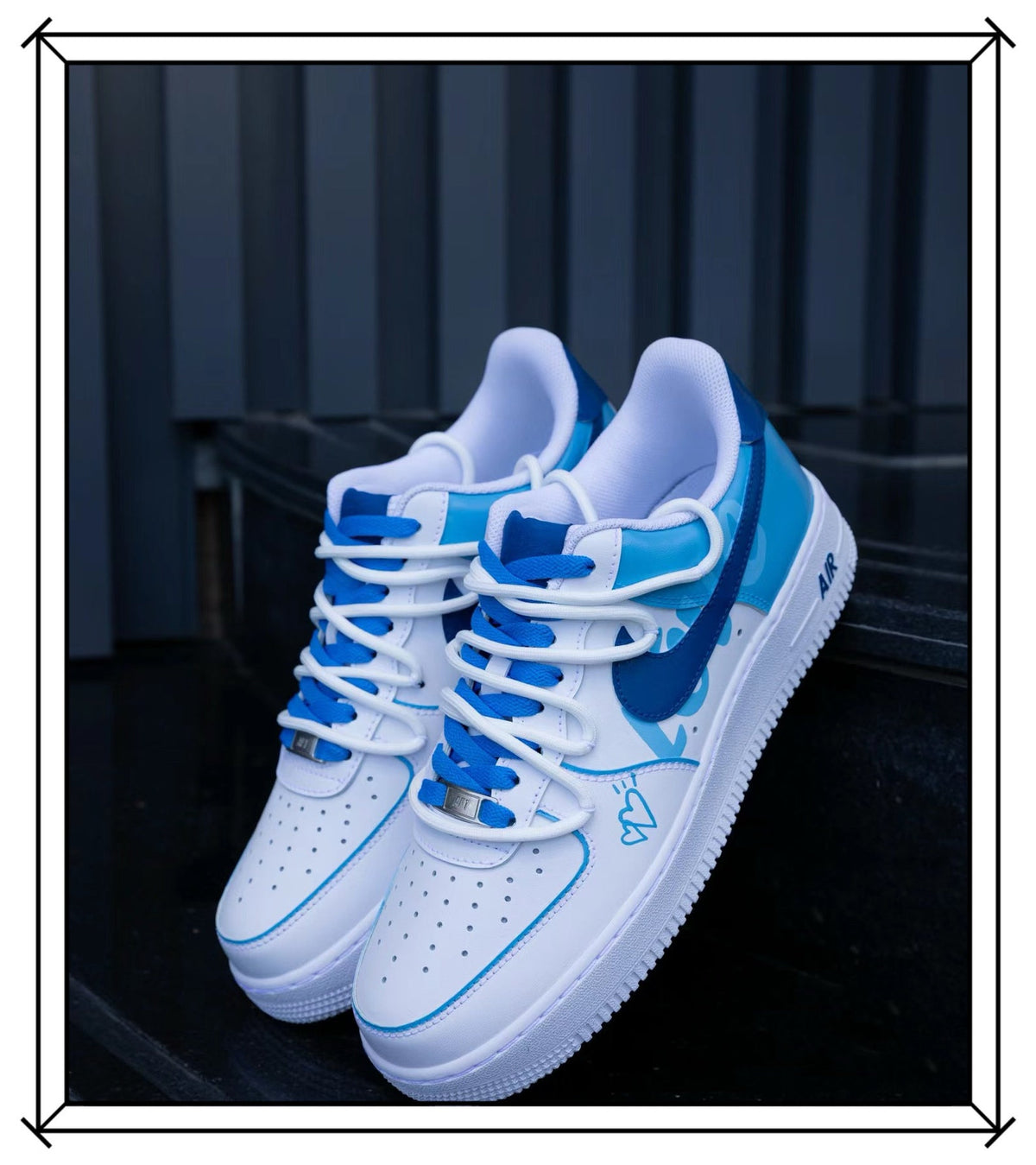 Custom Hand-Painted Air Force 1 Sneakers: Anime Cartoon Shoes
