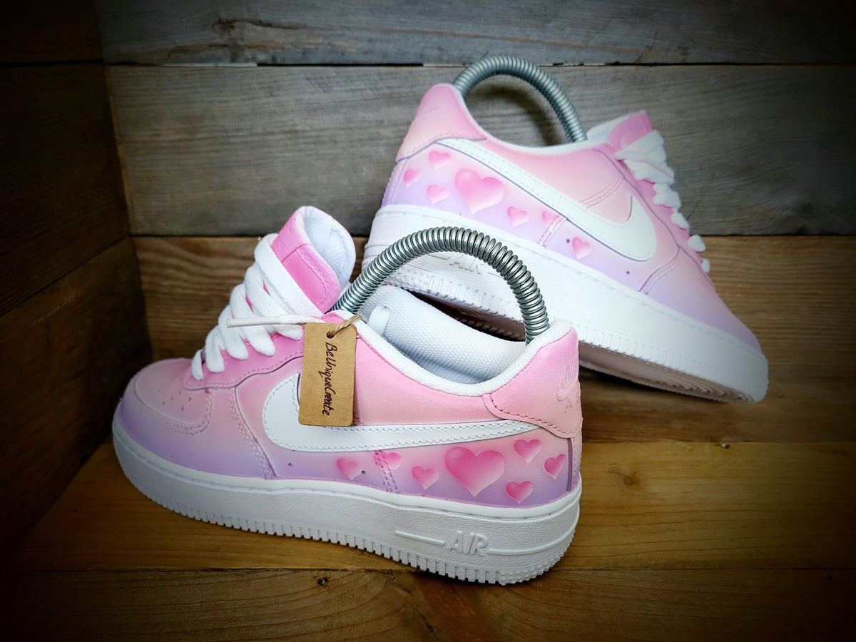 Custom Air Force 1/AF1/Sneakers/Shoes/Kicks/Premium/Personalised/Hearts