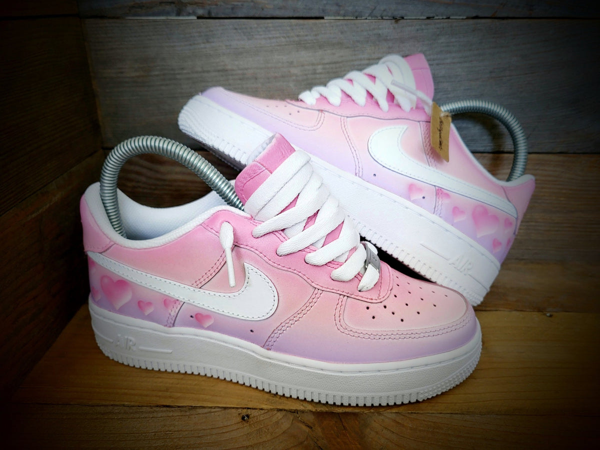Custom Air Force 1/AF1/Sneakers/Shoes/Kicks/Premium/Personalised/Hearts