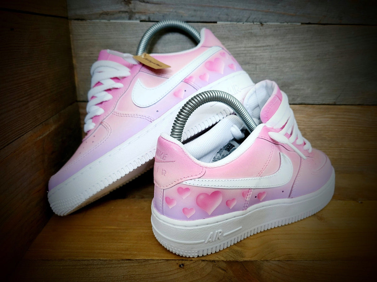 Custom Air Force 1/AF1/Sneakers/Shoes/Kicks/Premium/Personalised/Hearts