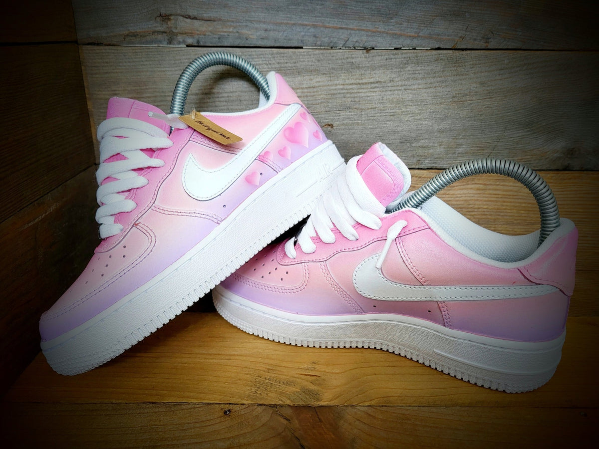 Custom Air Force 1/AF1/Sneakers/Shoes/Kicks/Premium/Personalised/Hearts