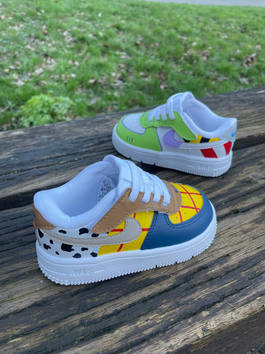 Toy Story Inspired’ Kids AF1 Custom – Custom Sneakers
