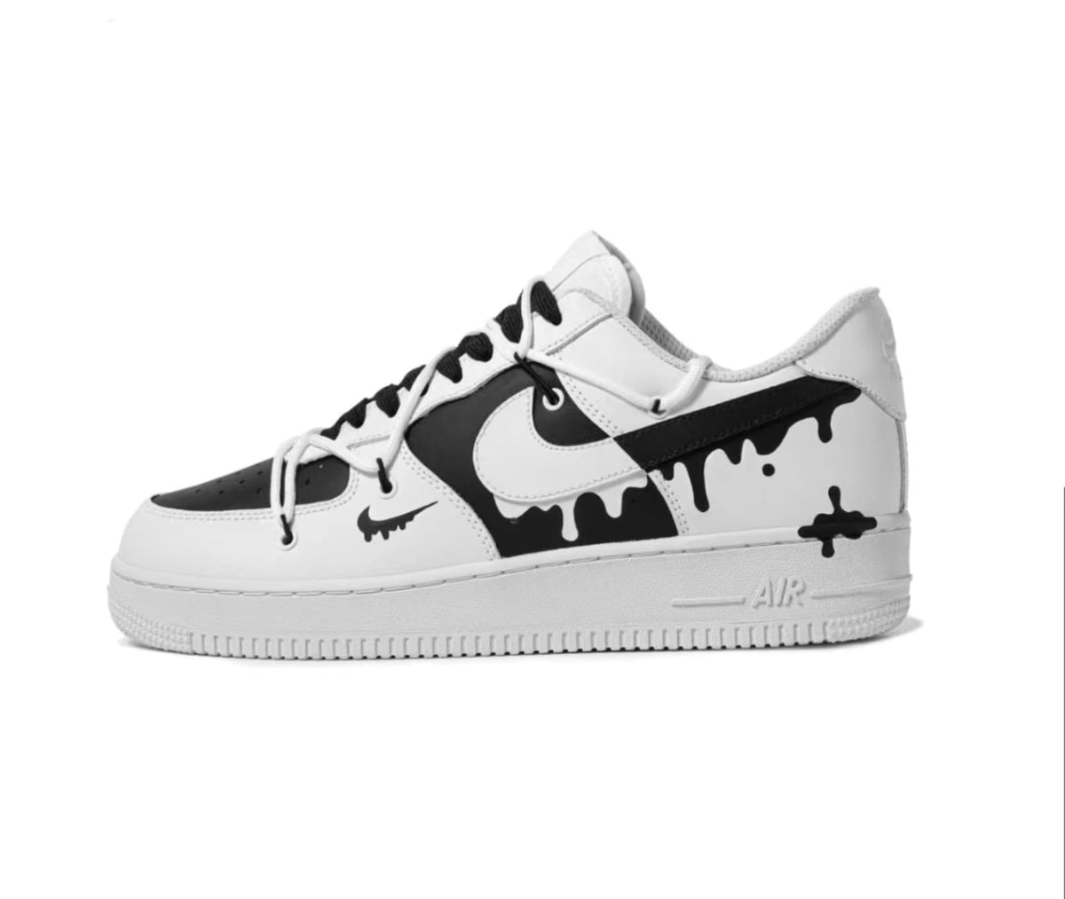 Custom Hand-Painted Air Force 1 Sneakers: Street Style Anime Shoes