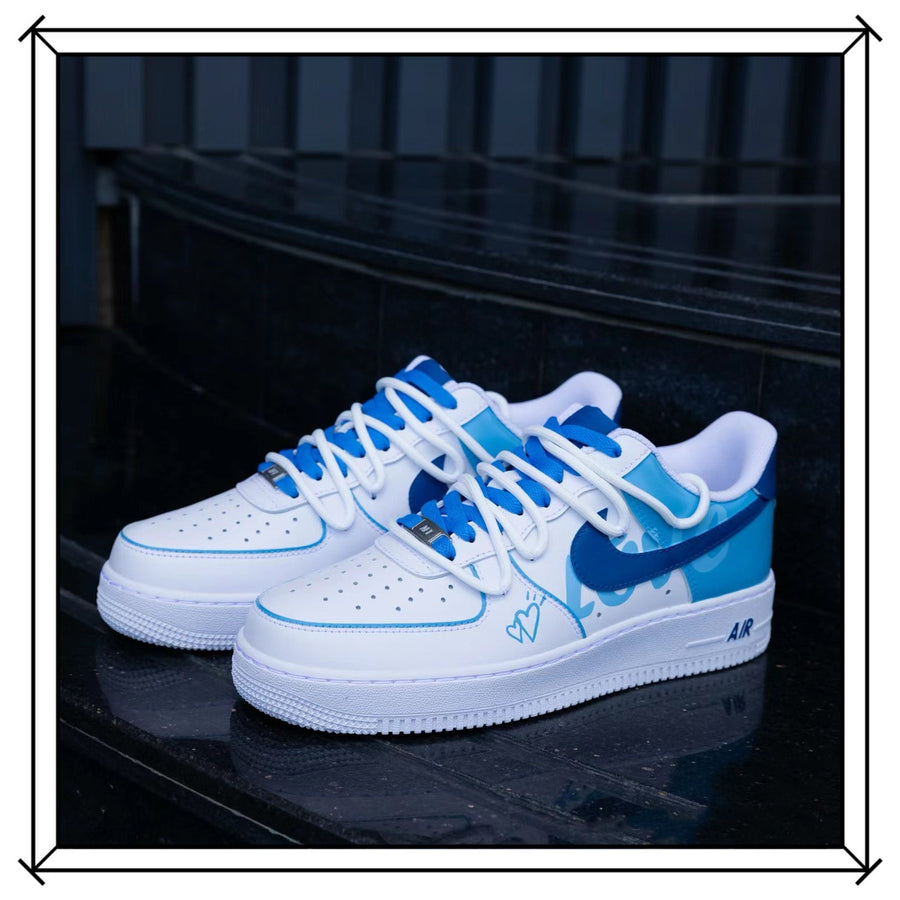 Custom Hand-Painted Air Force 1 Sneakers: Anime Cartoon Shoes