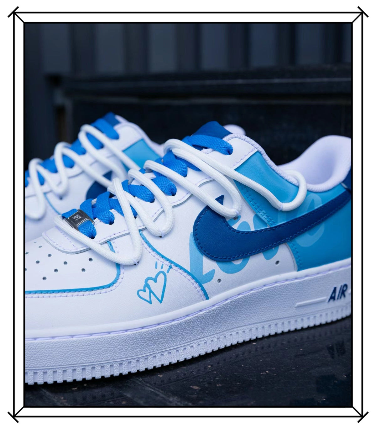Custom Hand-Painted Air Force 1 Sneakers: Anime Cartoon Shoes