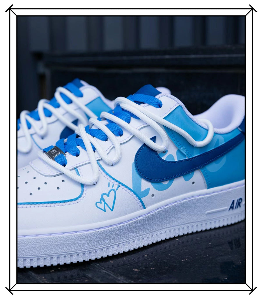 Custom Hand-Painted Air Force 1 Sneakers: Anime Cartoon Shoes