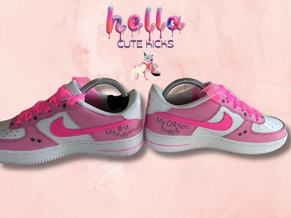 Custom Pet Portrait Air Force Ones: Personalized Dog Sneakers