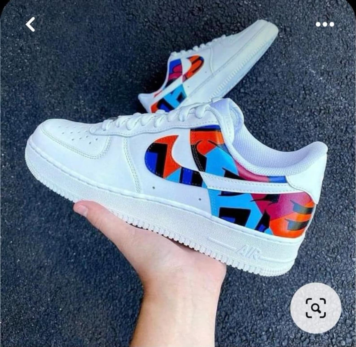 Personalized shoes,sneakers with desired motif ,Nike Air Force 1,custom Air Force,charachters ,hand painted sneakers