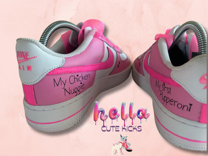 Custom Pet Portrait Air Force Ones: Personalized Dog Sneakers