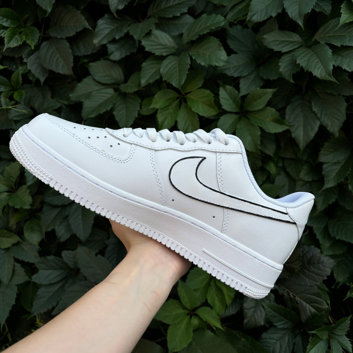 Wedding Sneakers for Groom / Air Force 1 Handpainted Groom's Shoes