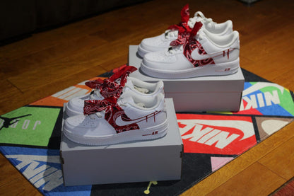 Custom Bandana AF1s Sneakers