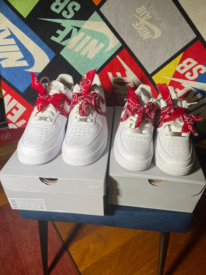 Custom Bandana AF1s Sneakers