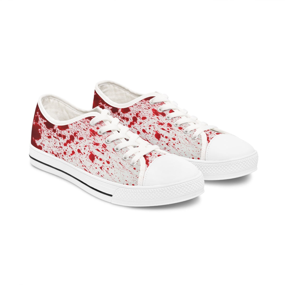 Women's Bloody Cosplay Low Top Sneakers