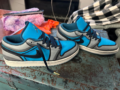 Custom with added artwork sneakers