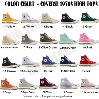 Custom Embroidered Converse: Spiderweb Halloween Sneakers