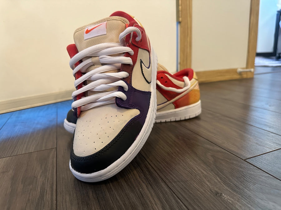 Custom Gradient Painted Sneakers: Air Forces, Dunks, Jordans