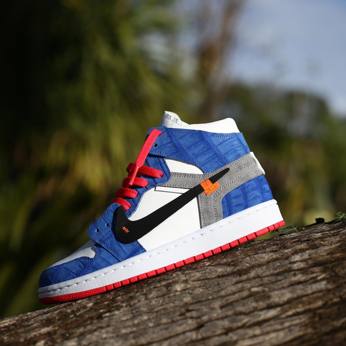 Handmade Italian Leather, Custom Sneakers