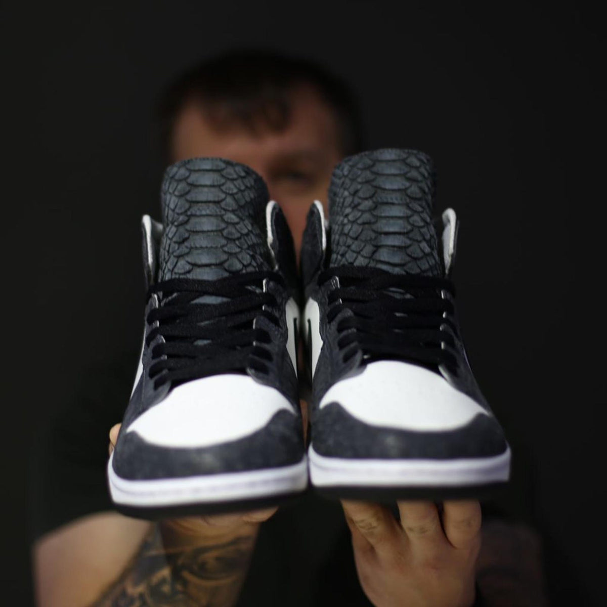 Handmade Italian Leather, Custom Sneakers
