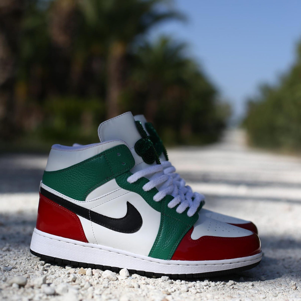 Handmade Italian Leather Sneakers, Custom Men's Trainers