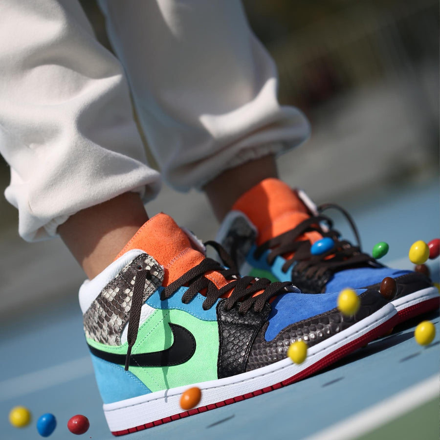 Handmade Italian Leather, Custom Men's Sneakers