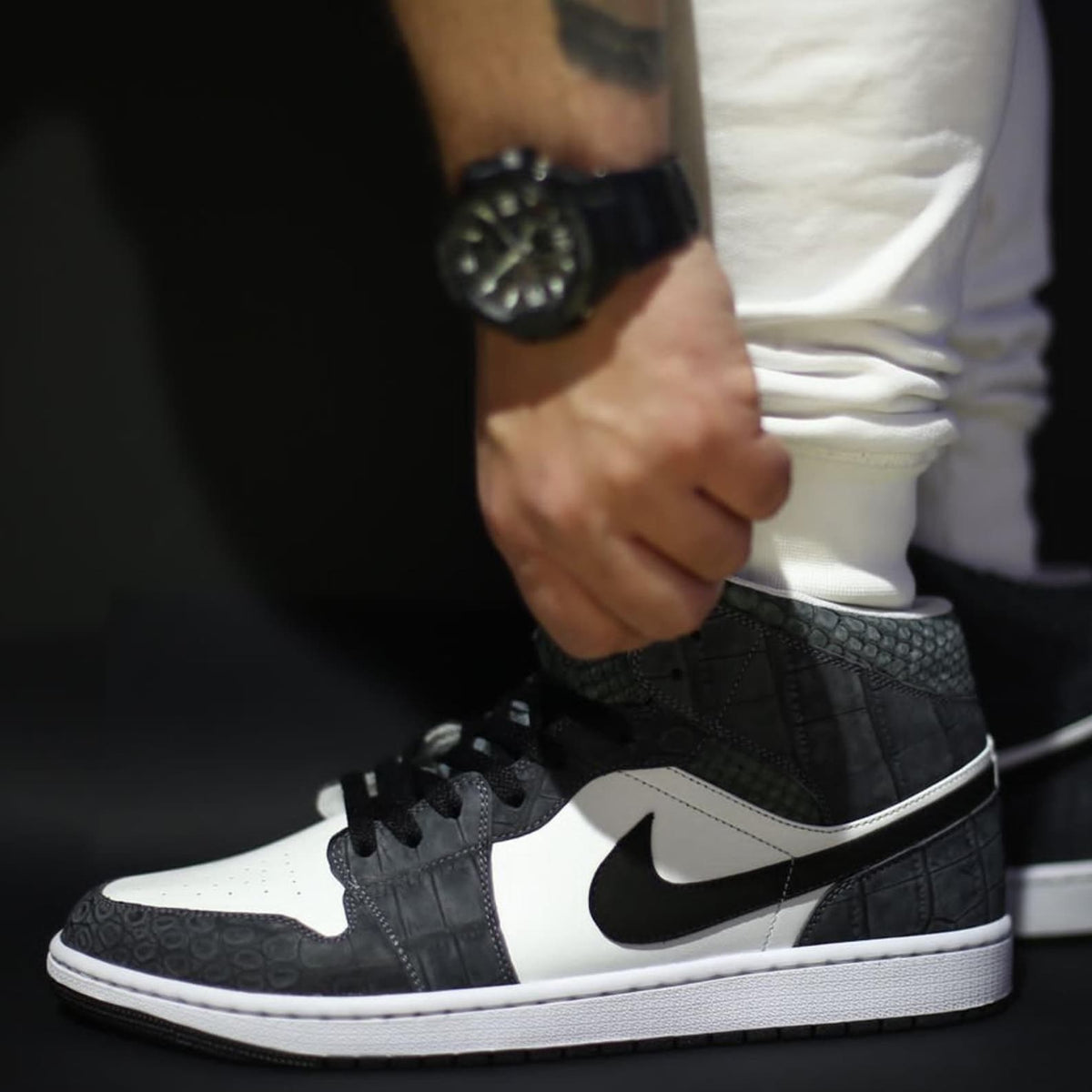Handmade Italian Leather, Custom Sneakers
