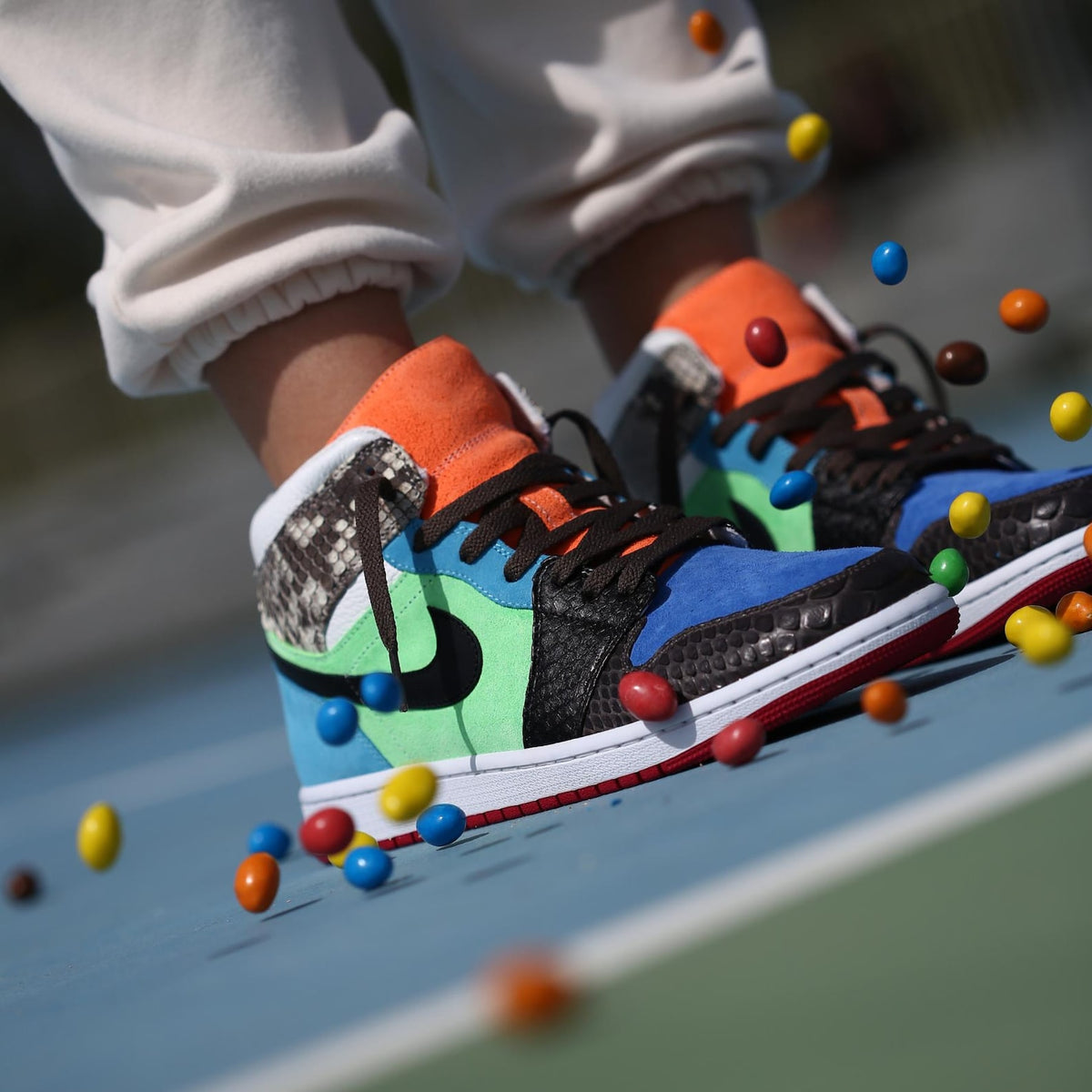 Handmade Italian Leather, Custom Men's Sneakers
