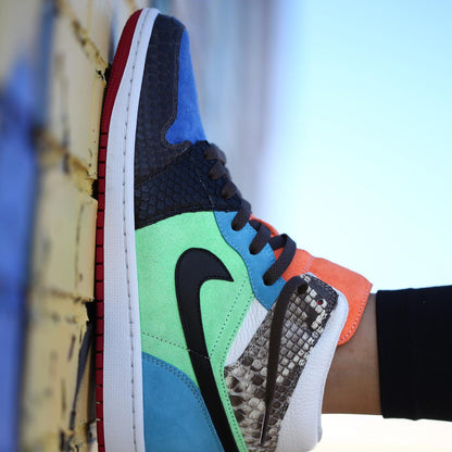 Handmade Italian Leather, Custom Men's Sneakers