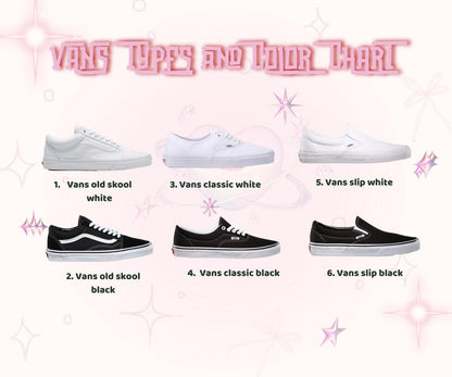 Custom Embroidered Vans: White Floral Sneakers, Gift for Her