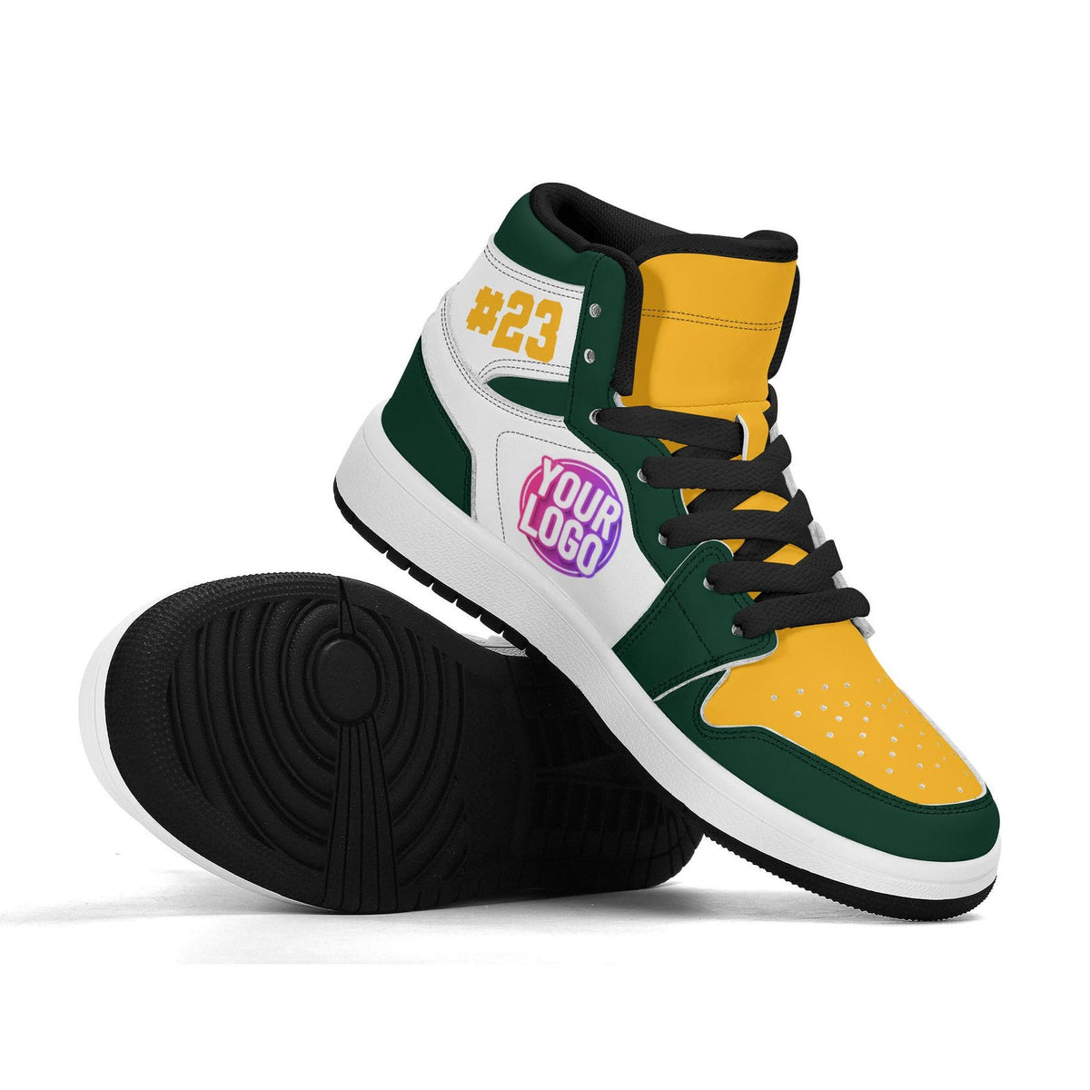 Custom Green Bay Inspired Shoes | Personalized Sneakers with Your Logo, Name & More | Unisex and Kids