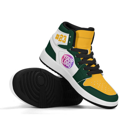 Custom Green Bay Inspired Shoes | Personalized Sneakers with Your Logo, Name & More | Unisex and Kids