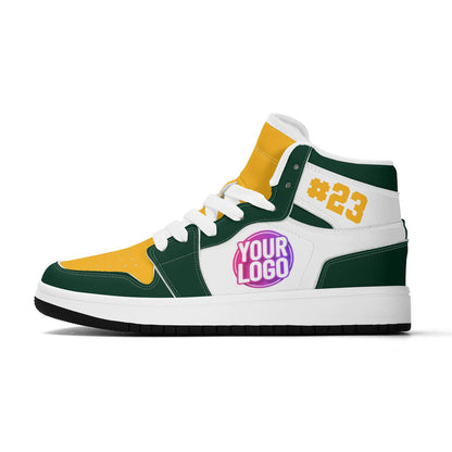 Custom Green Bay Inspired Shoes | Personalized Sneakers with Your Logo, Name & More | Unisex and Kids