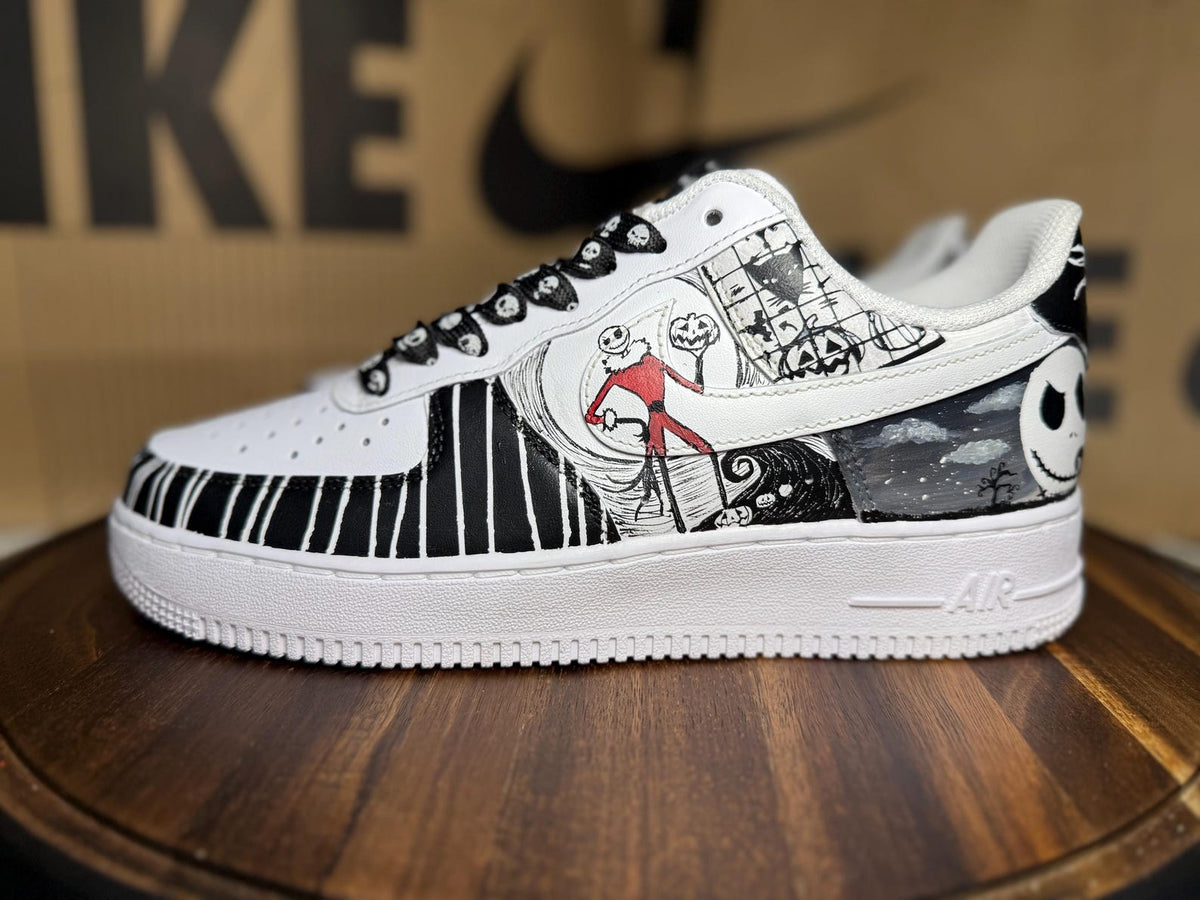 Custom Nightmare Before Christmas Nike Air Force 1s
