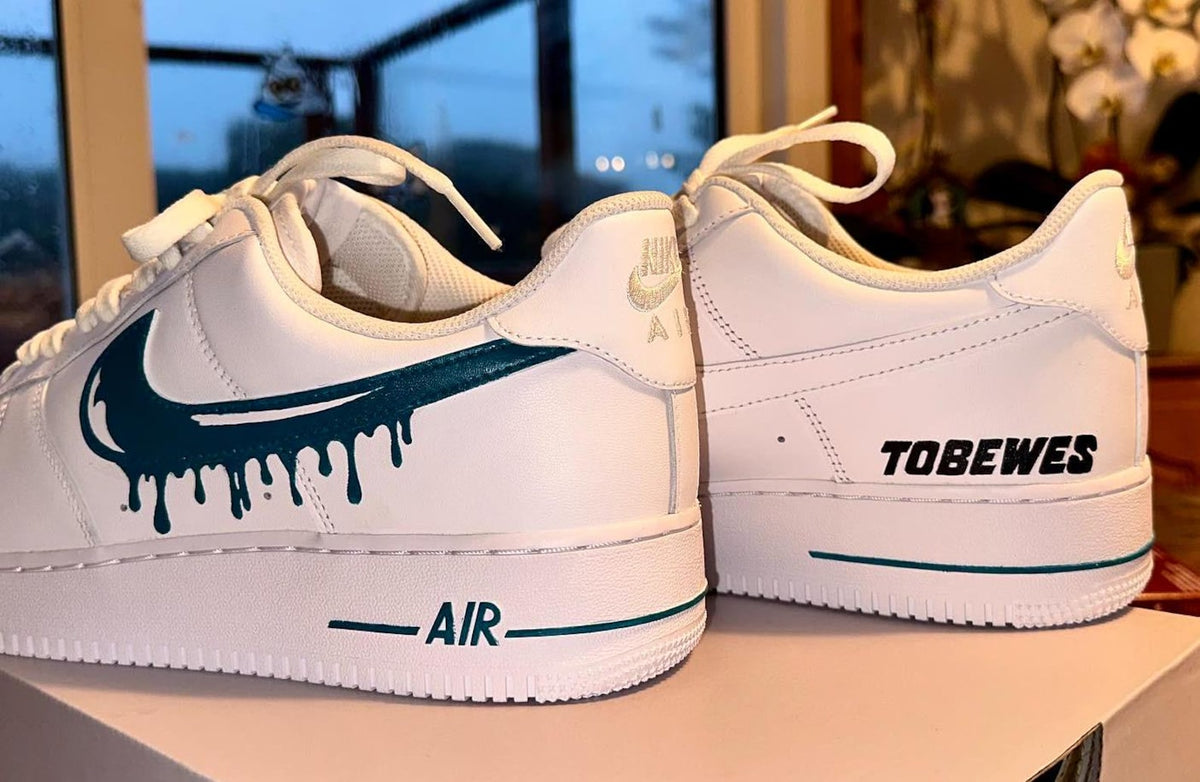 Custom AirForce 1 Drip custom, Custom Nike Shoes, Hand-Painted Gift, Low Dunks, Cool New Trending