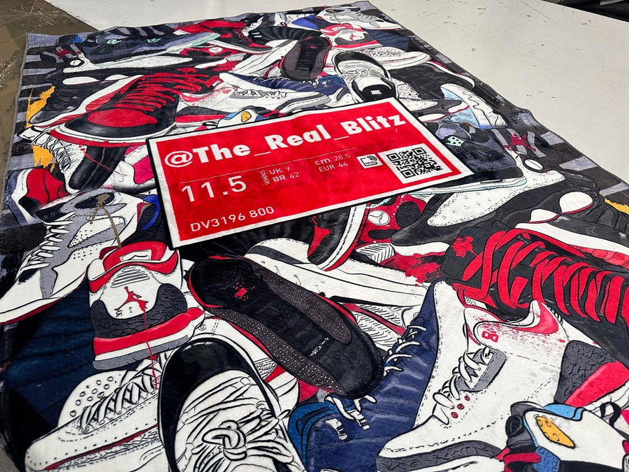 Sneakers Shoes Rug, Custom Rug, Personalized Rug, Street Cool Rug, Sneakers Decor Rug, Sneaker Art, Fashion Street Rug, Area Rug, Shoes Room