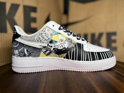 Custom Nightmare Before Christmas Nike Air Force 1s