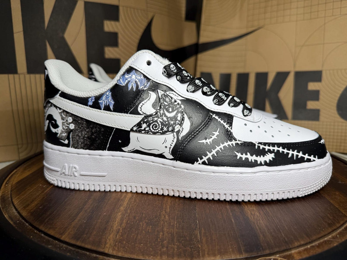 Custom Nightmare Before Christmas Nike Air Force 1s