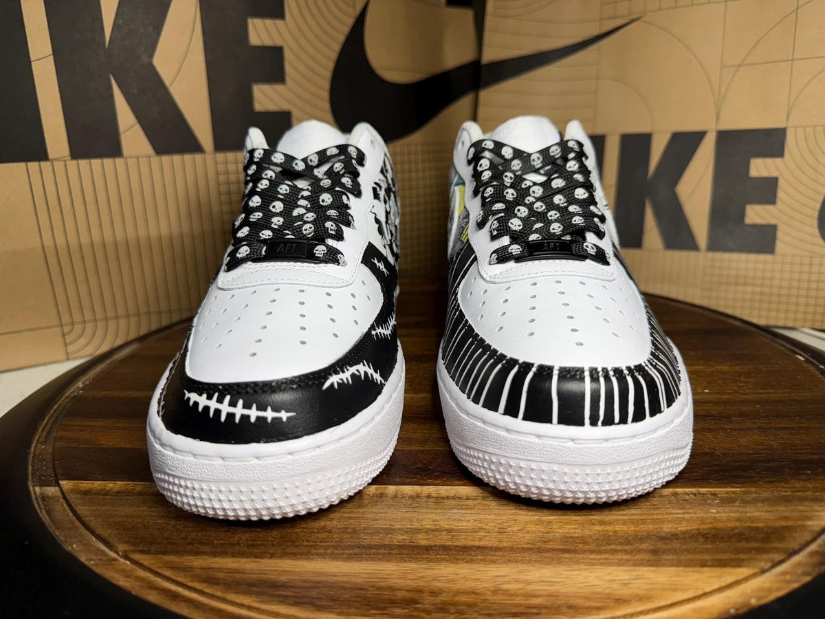 Custom Nightmare Before Christmas Nike Air Force 1s