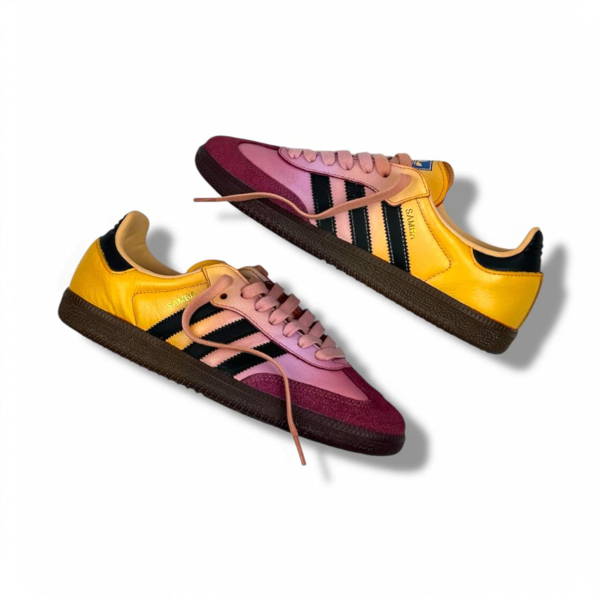 Custom Hand-Dyed Adidas Samba Sneakers – Unique Retro Shoes