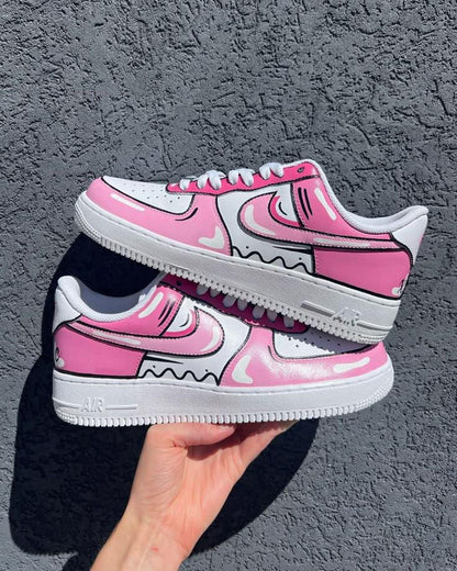 Custom Nike sneakers, hand-painted. Various designs available, including custom designs - Custom Sneakers
