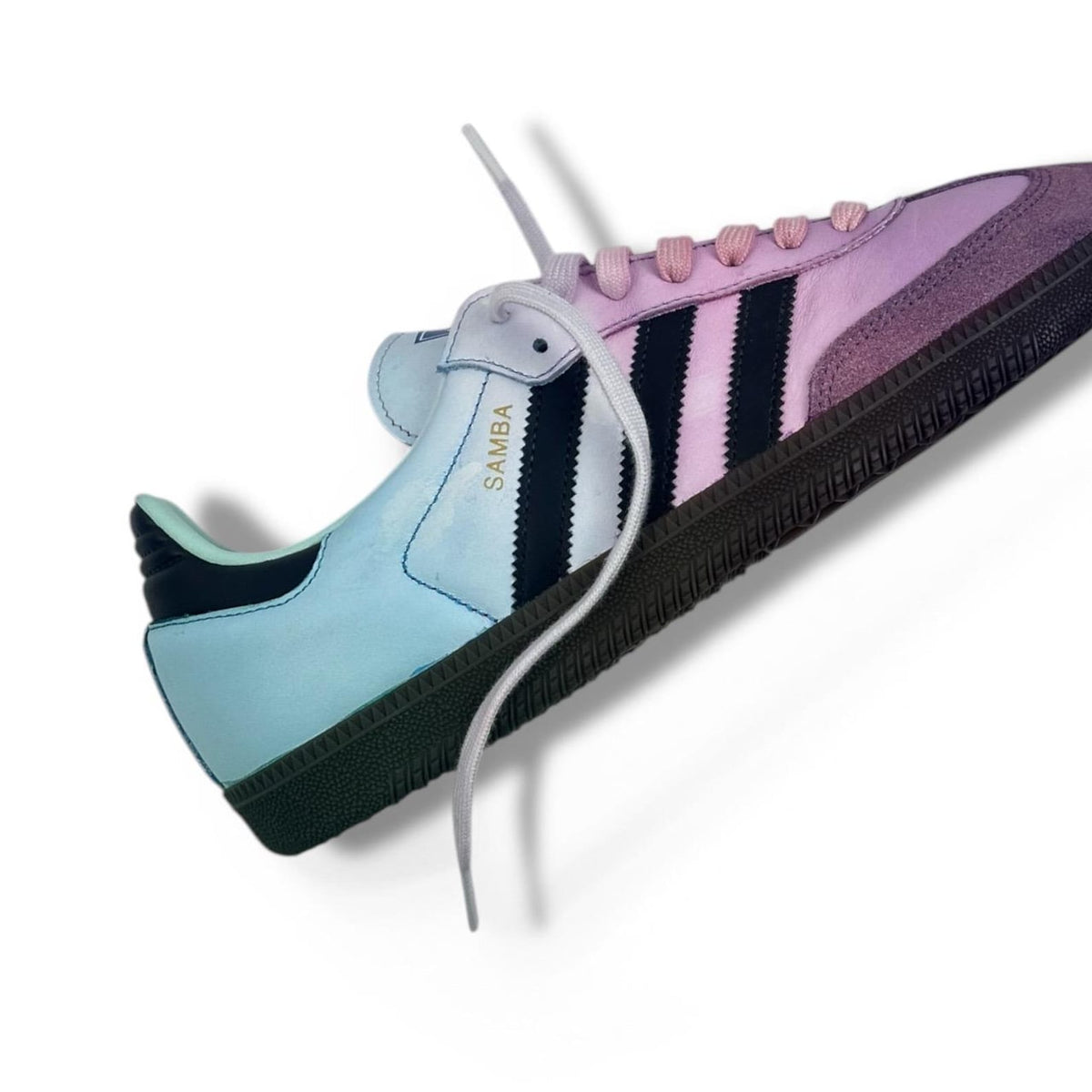 Custom Hand-Dyed Adidas Samba Sneakers – Unique Retro Shoes
