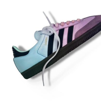 Custom Hand-Dyed Adidas Samba Sneakers – Unique Retro Shoes