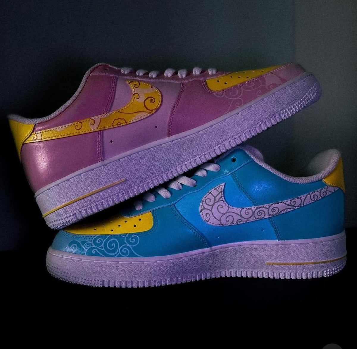 Custom shoes (Anime theme)