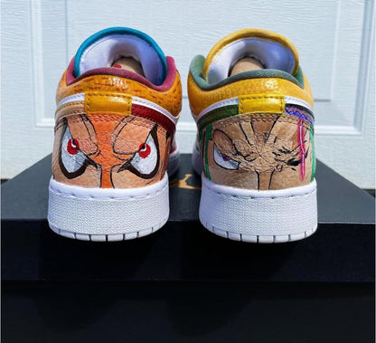 Custom shoes (Anime theme)