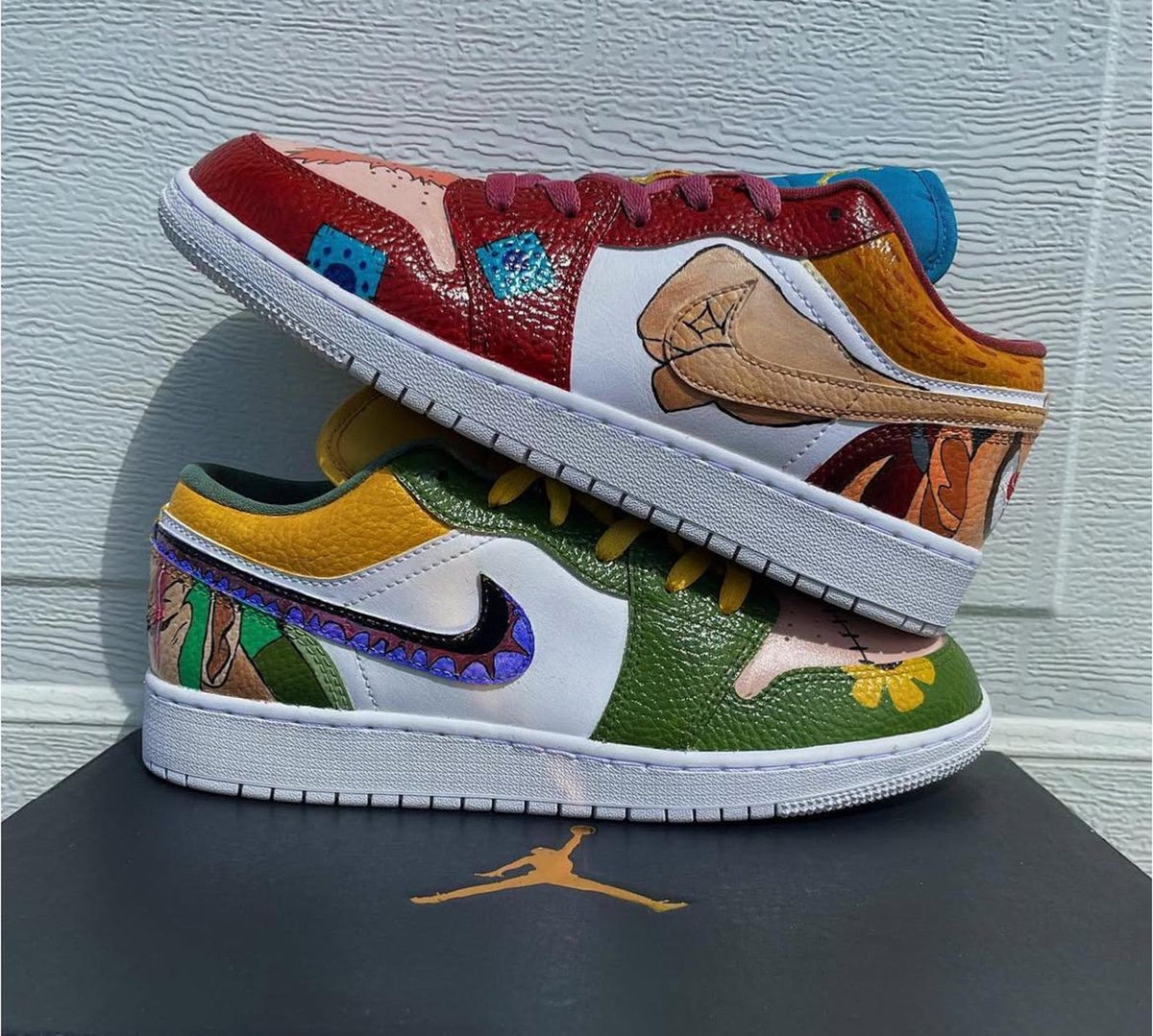 Custom shoes (Anime theme)