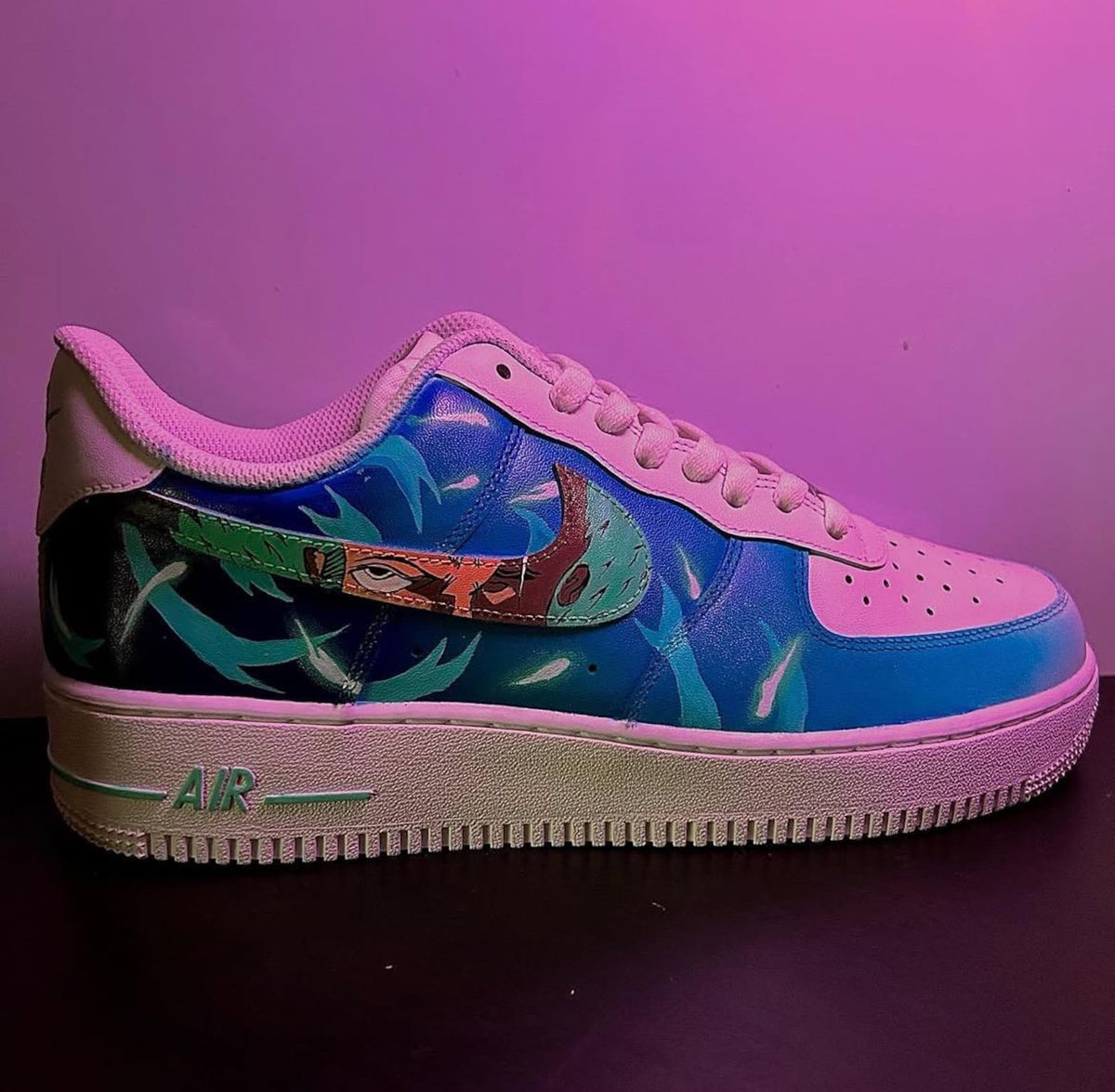 Custom shoes (Anime theme)