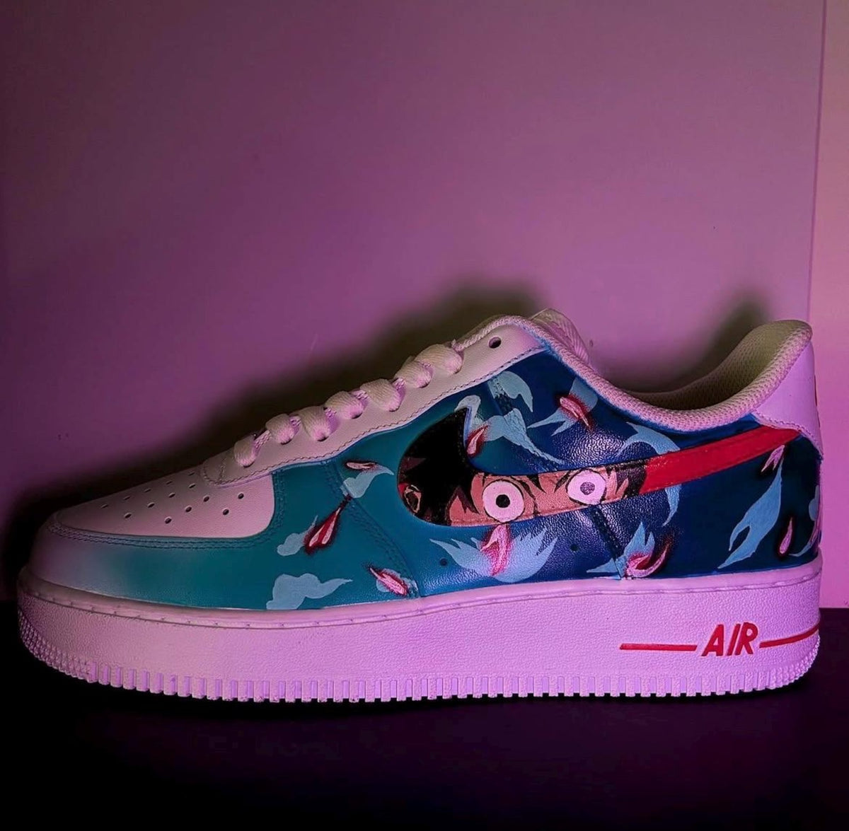 Custom shoes (Anime theme)