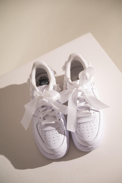 Custom Wedding Shoes Air Force 1, Bridal Sneakers for Bride, Bridal Gift