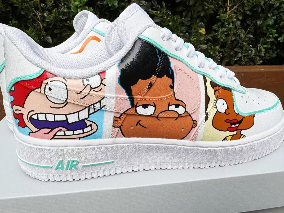 Hand Painted Nickelodeon Rugrats Air Force 1 Sneakers