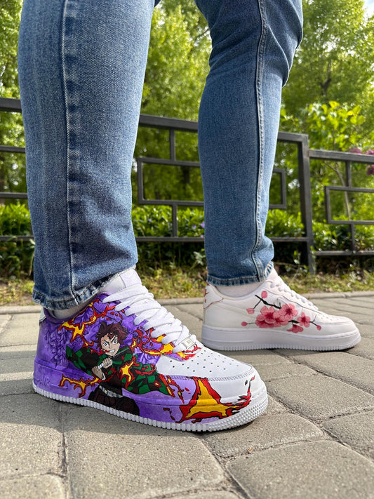 Custom Hand-Painted Sneakers – Personalized Art, Unique Footwear Gift